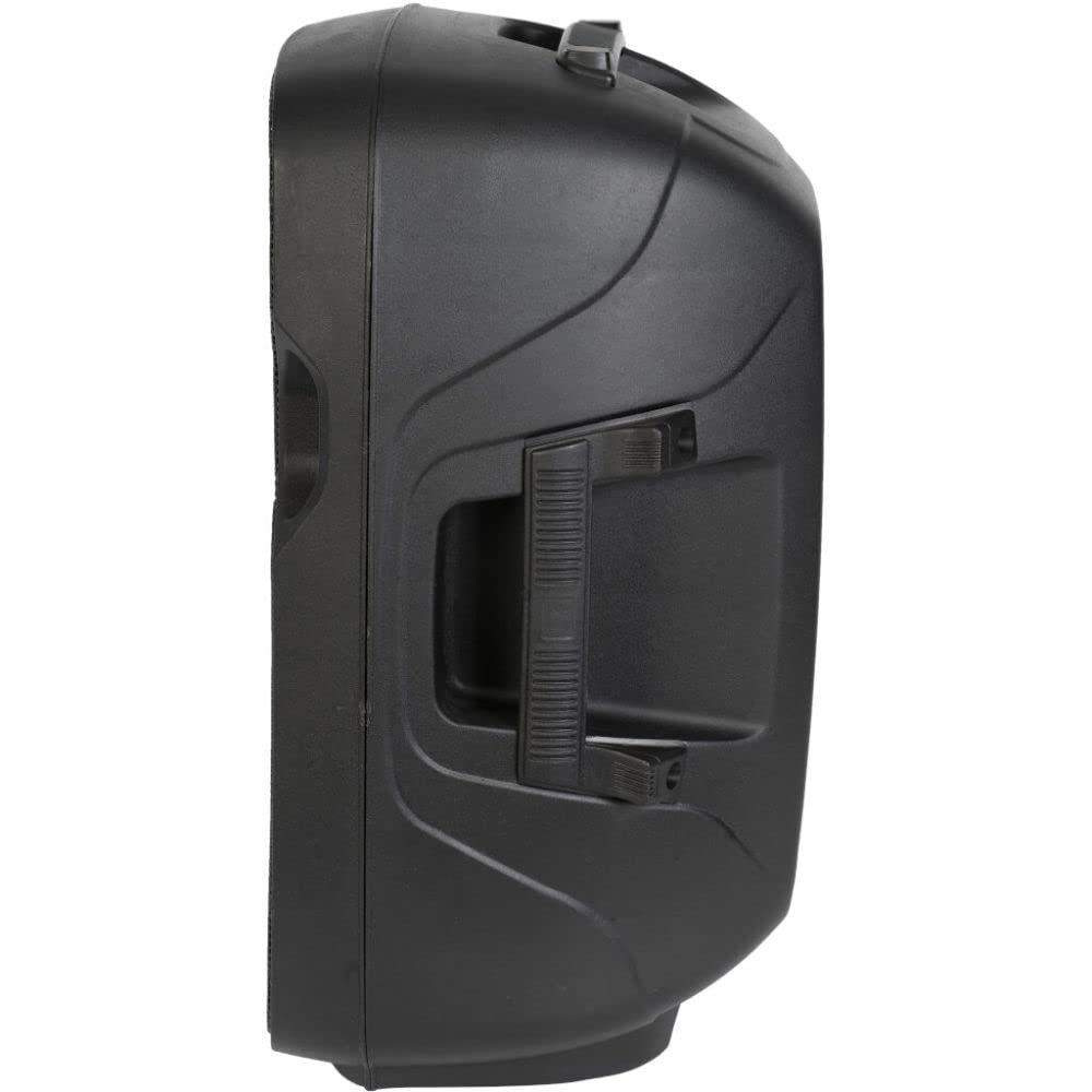 Ibiza - XTK10A - Sistema de Altavoces Activos Plug & Play de 10"/25cm con 300W RMS de Potencia - Tweeters de compresión, Sistema Bass Reflex, módulo Amplificador, entradas Line/Micro - Negro