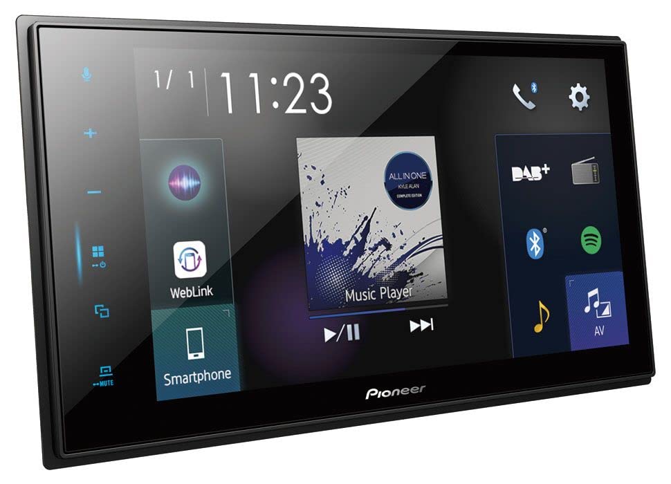 Pioneer SPH-EVO82DAB Receptor Multimedia Modular de Pantalla táctil de 6.8 Pulgadas, con Apple CarPlay, Android Auto, Dab+ Radio Digital
