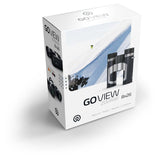 GoView ZOOMR 8x26 prismáticos pequeños y Ligeros (Aumento de 8X, Carcasa de magnesio, Incluye Adaptador para Smartphone y Accesorios) Phantom Negra