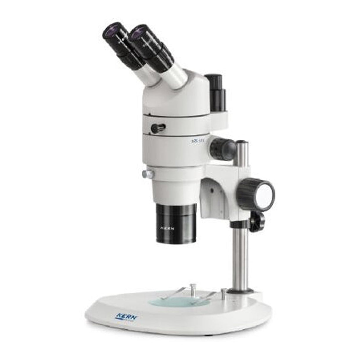 Estéreo Zoom Microscopio [Núcleo OZS 573] el großzoomige paralelo para los usuarios profesionales, Tubus: Trin ocular, ocular: HWF 10 x 22 mm, campo de visión: ø27,5 – 2,75 mm, objetivo: 0,8 x – 8 x, soporte: columna