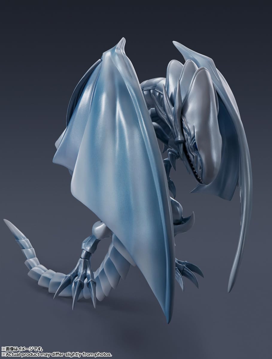 TAMASHII NATIONS Yu-Gi-Oh! Duel Monsters Dragón Blanco de Ojos Azules, Figura de acción Bandai Spirits S.H.MonsterArts