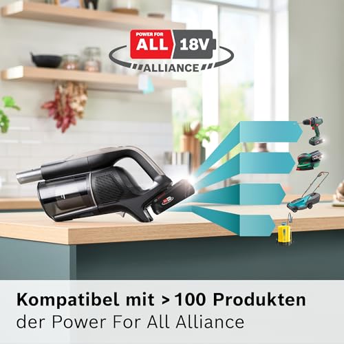 Bosch Unlimited 10 Aspirador inalámbrico, plástico, Gris