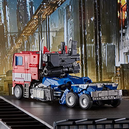 Transformers Movie Masterpiece Series MPM-12 Optimus Prime - Figura Coleccionable de película Bumblebee, 28 cm, Multicolor