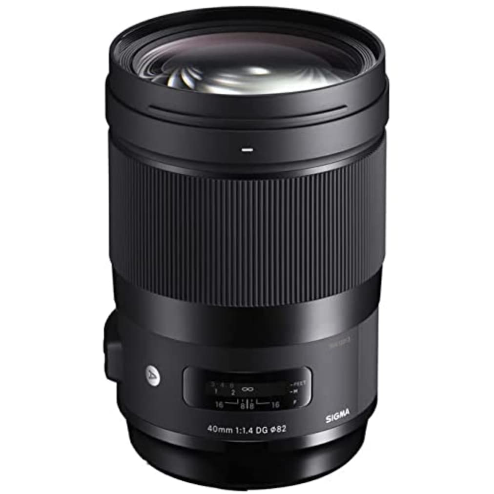Sigma F1.4 DG HSM Art - Objetivo Standard réflex 40 mm para Sony E, Color Negro