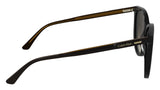 Calvin Klein Women's Sunglasses CK25508S - Black with Gradient Brown Lens