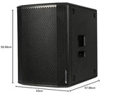 DB Technologies sub615 – Subwoofer de baja Negro