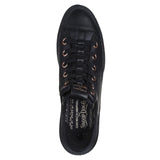 Skechers Snoop One OG, Zapatillas Mujer, Black Leather/Mesh/Rose Gold Trim, 37 EU