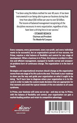 The Pursuit of Prime: Become the Best Company Possible
