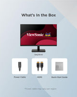 Monitor ViewSonic VA240-H 24" - Marca: ViewSonic - EAN: 0766907026948