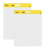 Post-it Super Sticky Bloc De Pared 566, Blanco, 58.4 cm x 50.8 cm, 20 Hojas/Bloc, 2 Blocs/Paquete, 100% PEFC, SGSCH-PEFC-COC-110078
