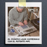 AKAI Professional MPC X SE - Centro de producción autónomo y creador de ritmos con pantalla multitáctil 10.1", drum pads, motores de sinte, 48GB