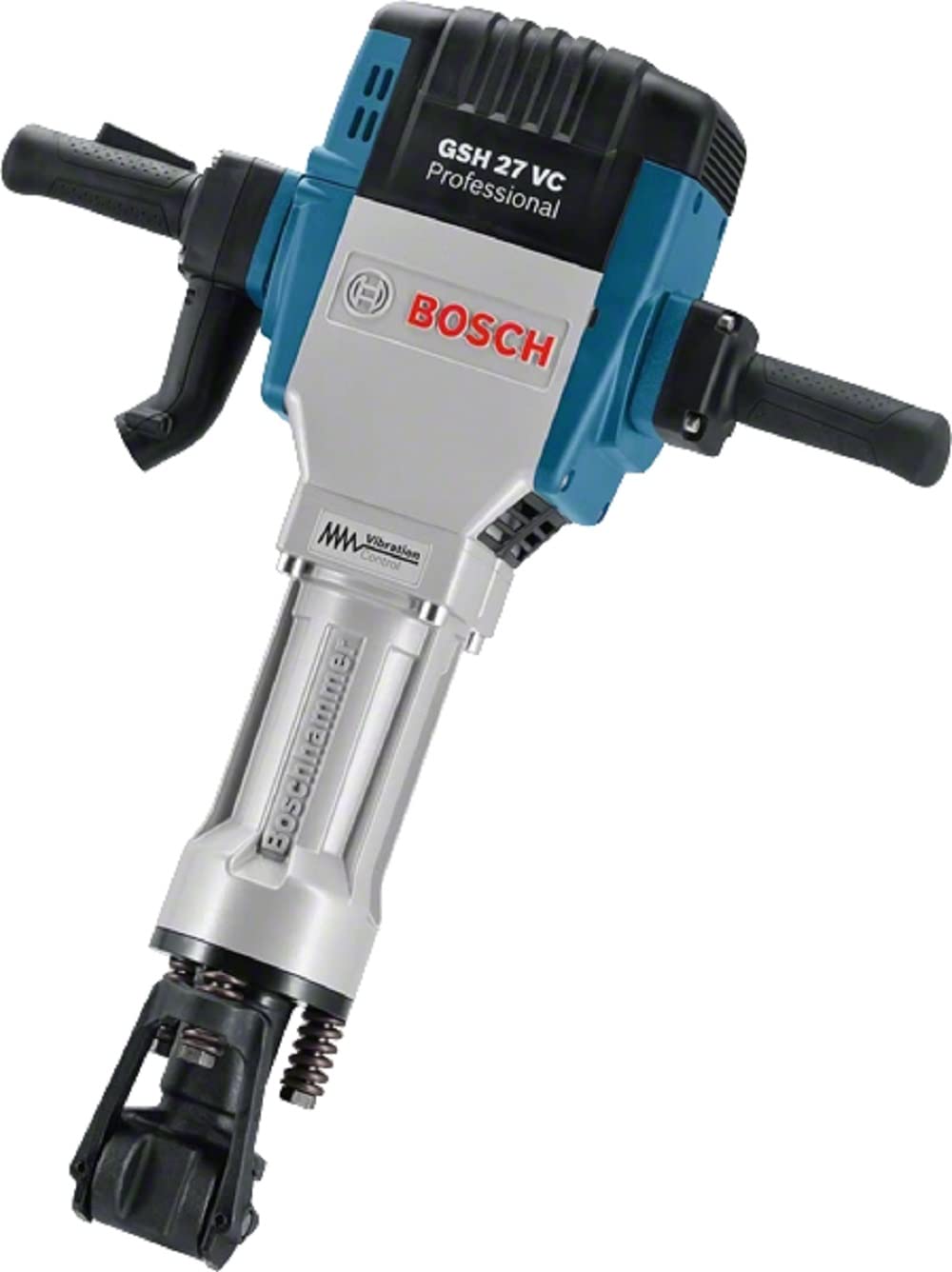 Bosch Professional GSH 27 VC - Martillo demoledor (62 J, Hex 28 mm, Vibration Control, en caja)