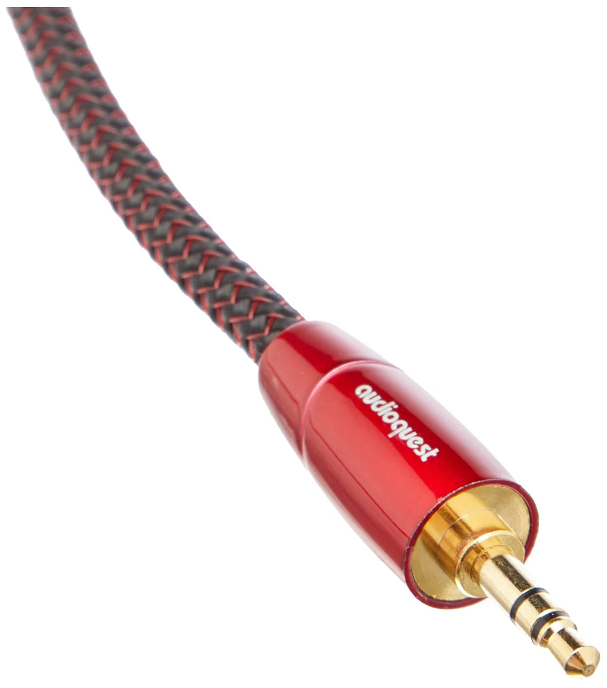AudioQuest 1m Golden Gate 3.5mm - 2xRCA cable de audio 3,5mm Negro - Cables de audio (3,5mm, 2 x RCA, Cobre, 1 m, Negro)