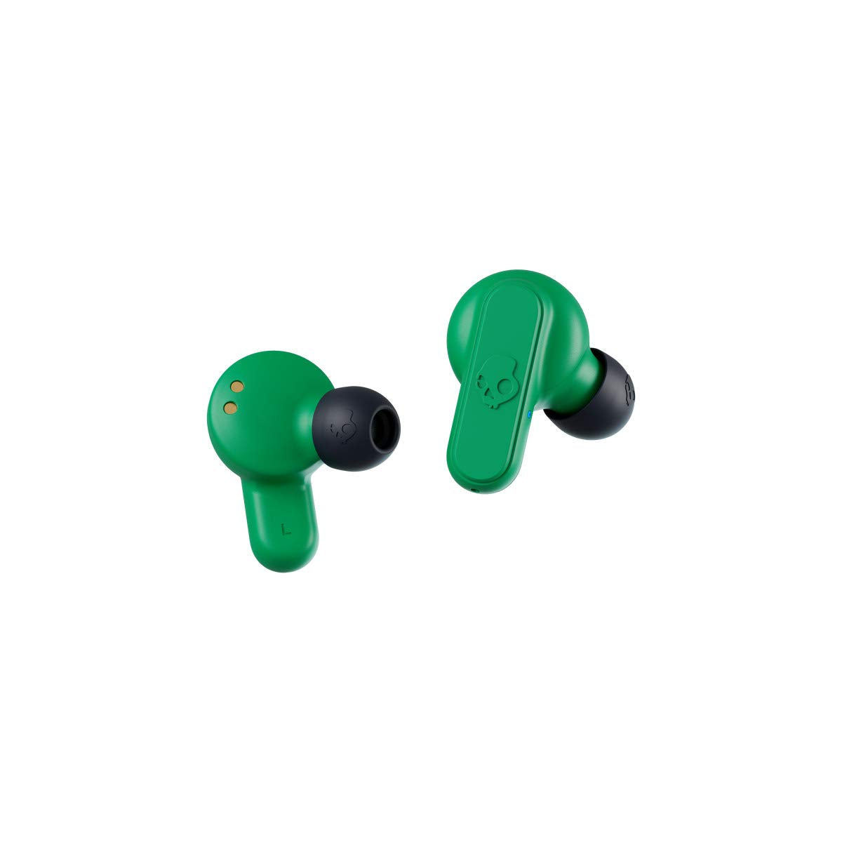 Skullcandy Dime Auriculares In-Ear Inalámbricos, 12 h de Autonomía, Micrófono, Compatibles con iPhone Android y Dispositivos Bluetooth - Azul