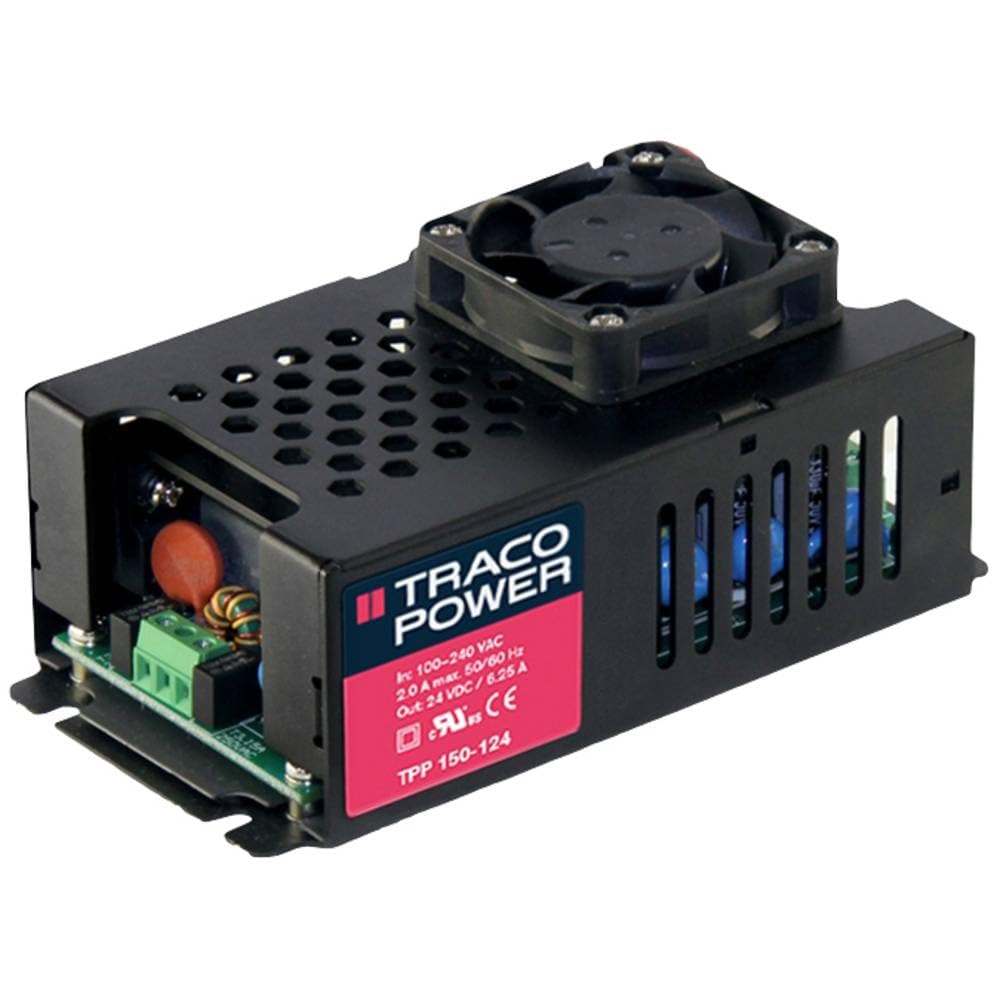 TracoPower TPP 150-128A-J AC - Fuente de alimentación (marco abierto, +30,8 V/CC, 5360 mA)