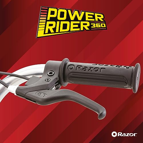 Razor Powerrider 360 Vehículo Eléctrico, Niños, Amarillo, Talla Única