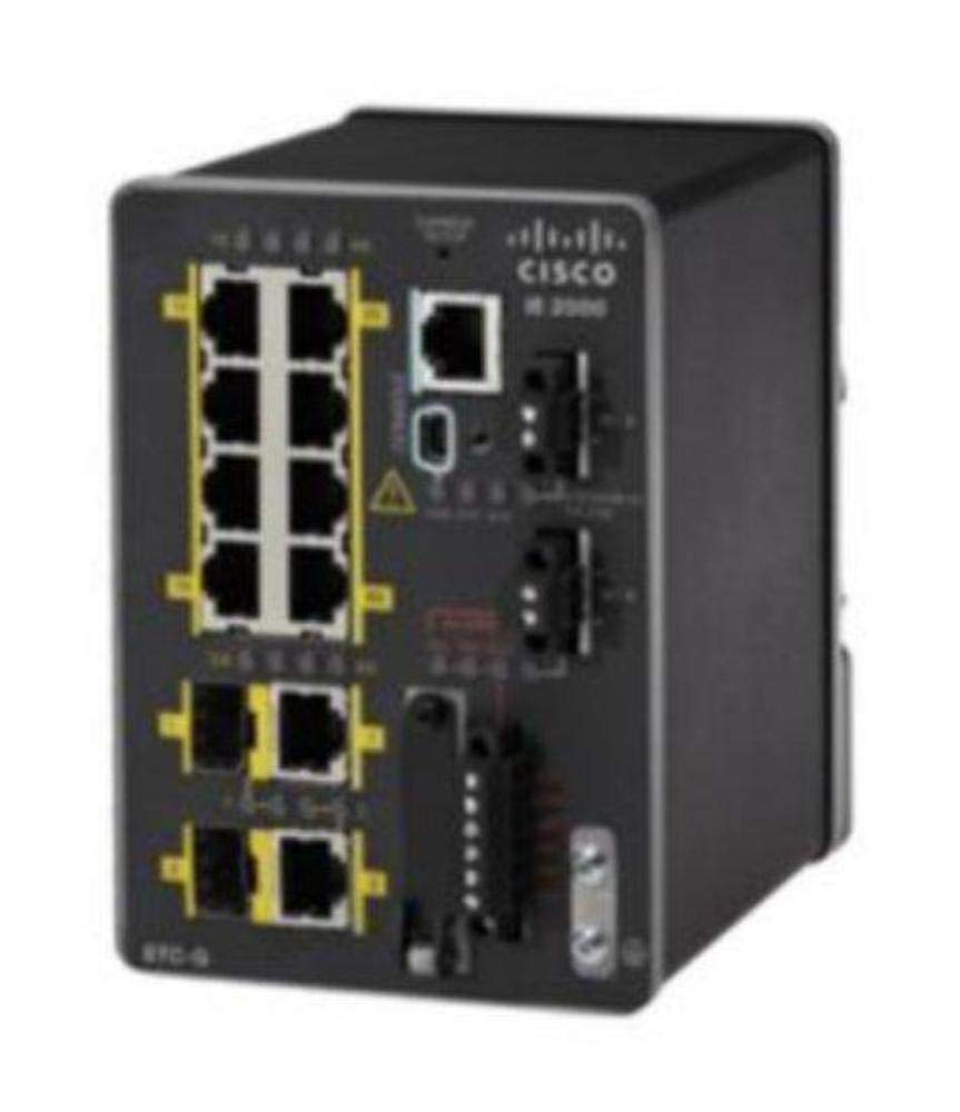 Cisco IE-2000-8TC-G-B Switch - Switch de Red (Gestionado, 10, 8, 10, IEEE 802.3ab, IEEE 802.3u, IEEE 802.3X, IEEE 802.3z, 8000 entradas, SSH-2) Negro