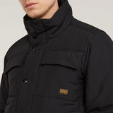 G-Star Para Hombre 4 Pocket Quilted Padded Jacket, Negro (dk black D25353-D712-6484), XS