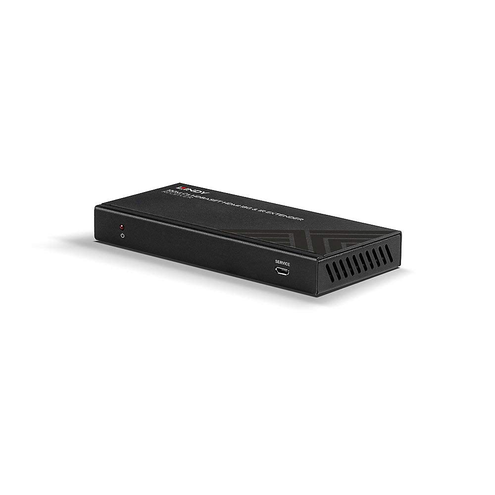 LINDY 100 m HDMI 18G, IR y RS-232 HDBaseT Extender, Receptor