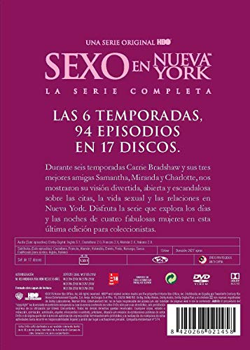Sexo En Nueva York Temporada 1 - 6 (Serie Completa) [DVD]