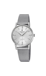 Reloj FESTINA para Mujer F20258/1 Special Prices Caja de Acero Inoxidable 316l Gris Plata Correa de Acero Inoxidable 316l Gris Plata
