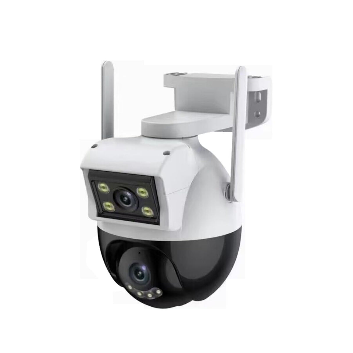 LIFEBOX AXON Cámara al Aire Libre WiFi detección de Movimiento, Blanco