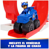 Patrulla Canina - Escenario Lanzador DE VEHÍCULOS Super Loop Tower HQ con Luces Y Sonidos + Coche Y Figura Chase- Patrulla Canina Juguetes - Regalo Niño 3 años + - 6069672 - Juguetes Niños 3 años +