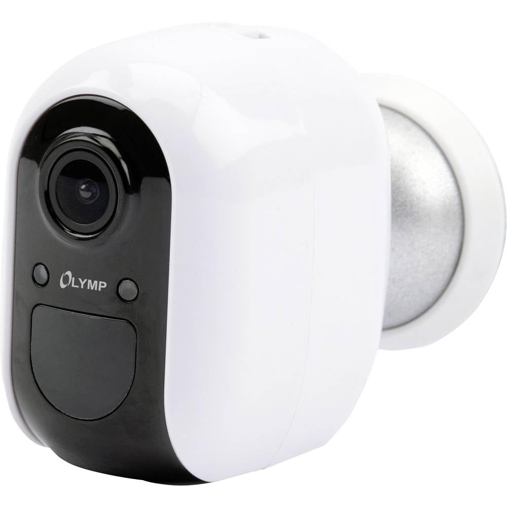 OLYMP OC 1000 - Cámara IP inalámbrica para Exteriores para Exteriores - Amazon Alexa y Google Home, 6022