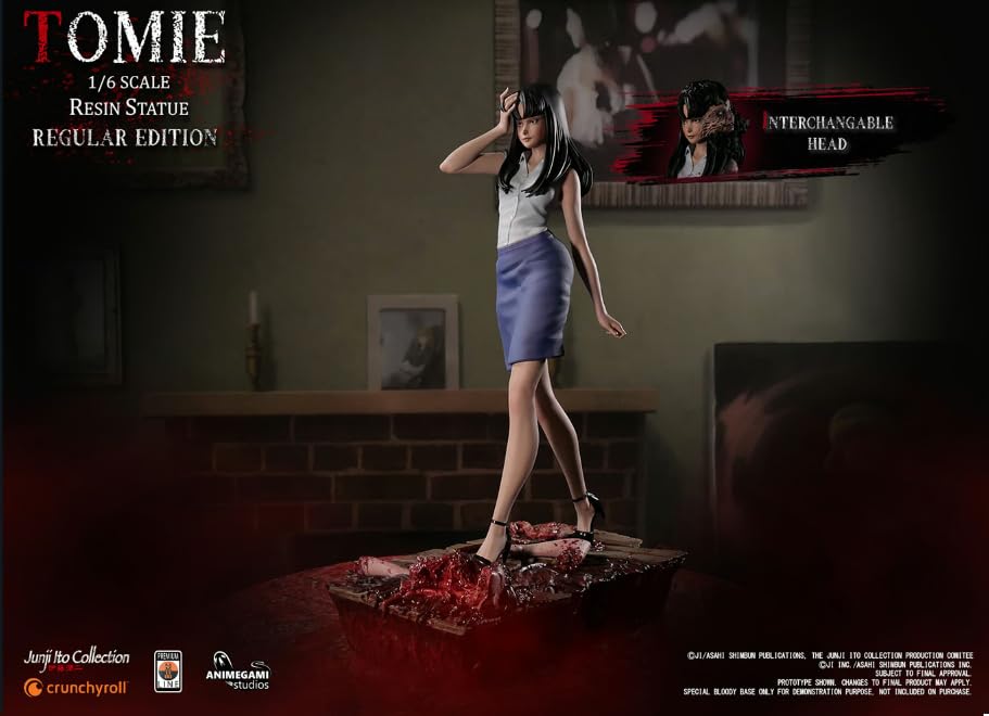 Animegami - Colección Junji Ito (Tomie) Estatua de Resina a Escala 1:6
