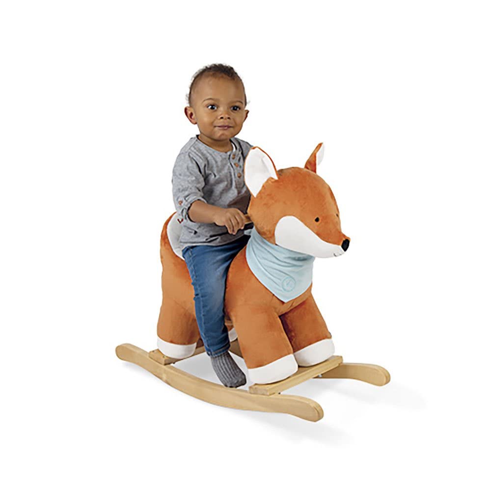 KALOO - Les Amis - Balancín de Zorro Paprika, Altura del Asiento de 35 Cm, A Partir de 12 Meses de Edad, K970001