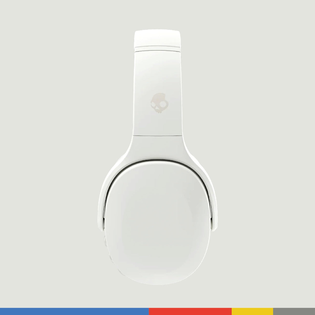 Skullcandy Crusher EVO Cascos Over-Ear Inalámbricos con Sensory Bass, Extra Charging Cable, 40 h de Autonomía, Micrófono, Compatibles con iPhone Android y Dispositivos Bluetooth, Bone