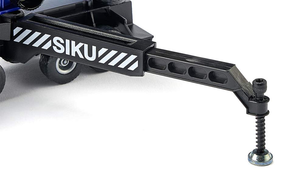 siku 4810 Grúa móvil, Interconectable, Con cabrestante y pesos, 1:55, Metal/Plástico, Azul