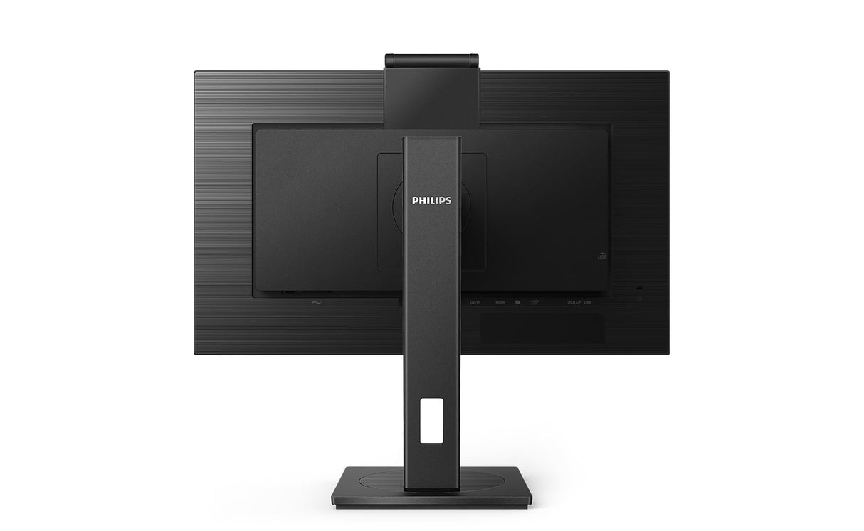 Philips Monitors Philips 275B1H - Monitor QHD de 27 Pulgadas, Webcam, Altura Regulable (2560 x 1440, DVI, HDMI, DisplayPort, USB Hub), Color Negro