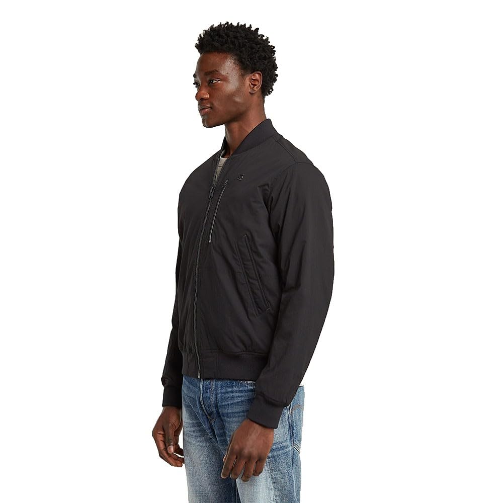 G-STAR Tech Bomber Chaqueta, Negro (dk Black D25508-E070-6484), L Hombres