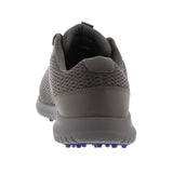 Skechers GO Golf MAX 2 Fairway 3, Zapatillas Hombre, Charcoal Textile/Navy Trim, 43.5 EU