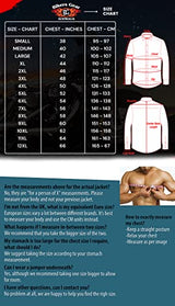 Bikers Gear Australia - Camisa protectora de franela para motocicleta con forro de aramida multicolor Rojo/Negro large