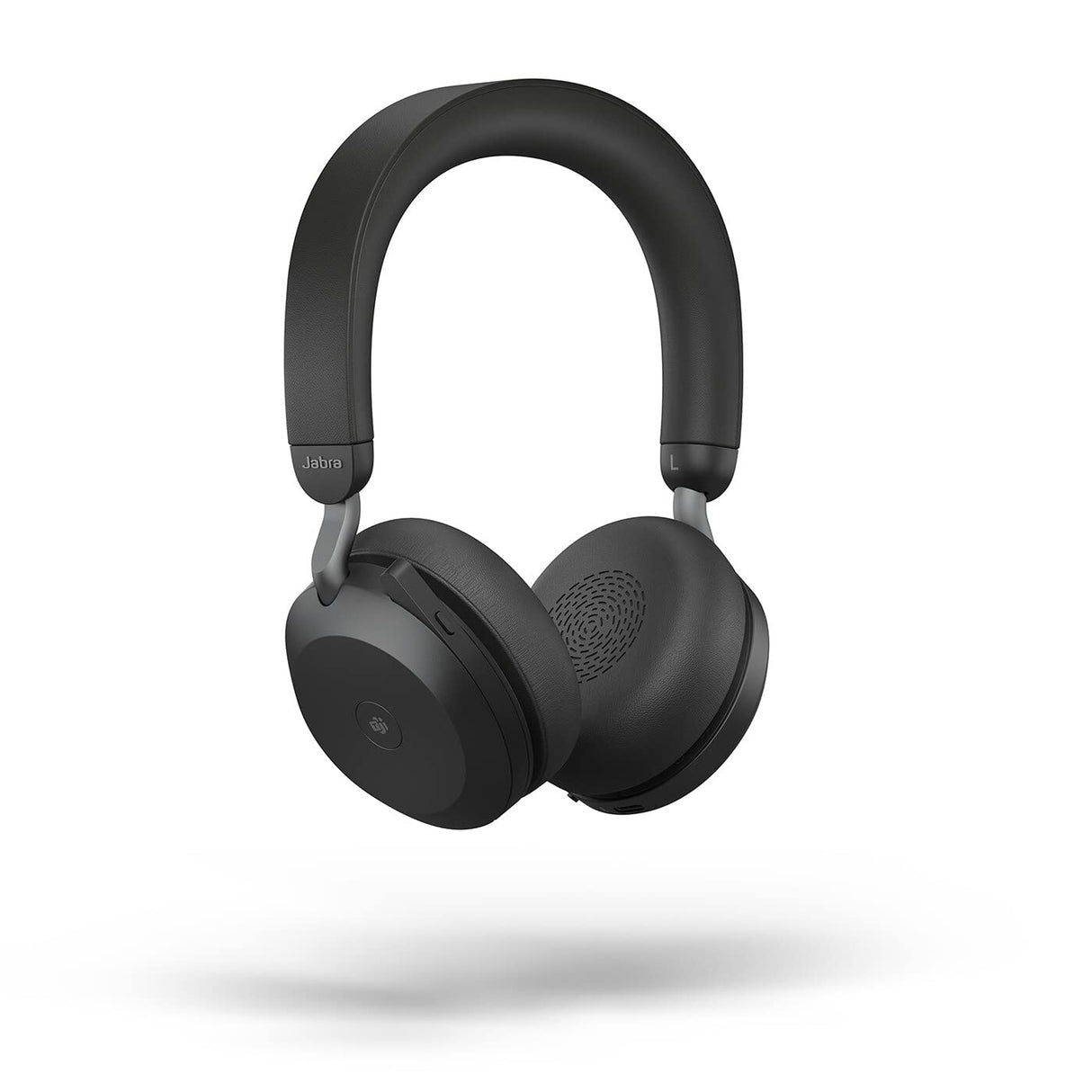 Jabra Evolve2 75 Auriculares Estéreo Inalámbricos para PC con tecnología de 8 micrófonos-Auriculares de Doble Espuma y Cancelación de Ruido Activa, Adaptador Bluetooth USB-C-Para MS Teams-Negro