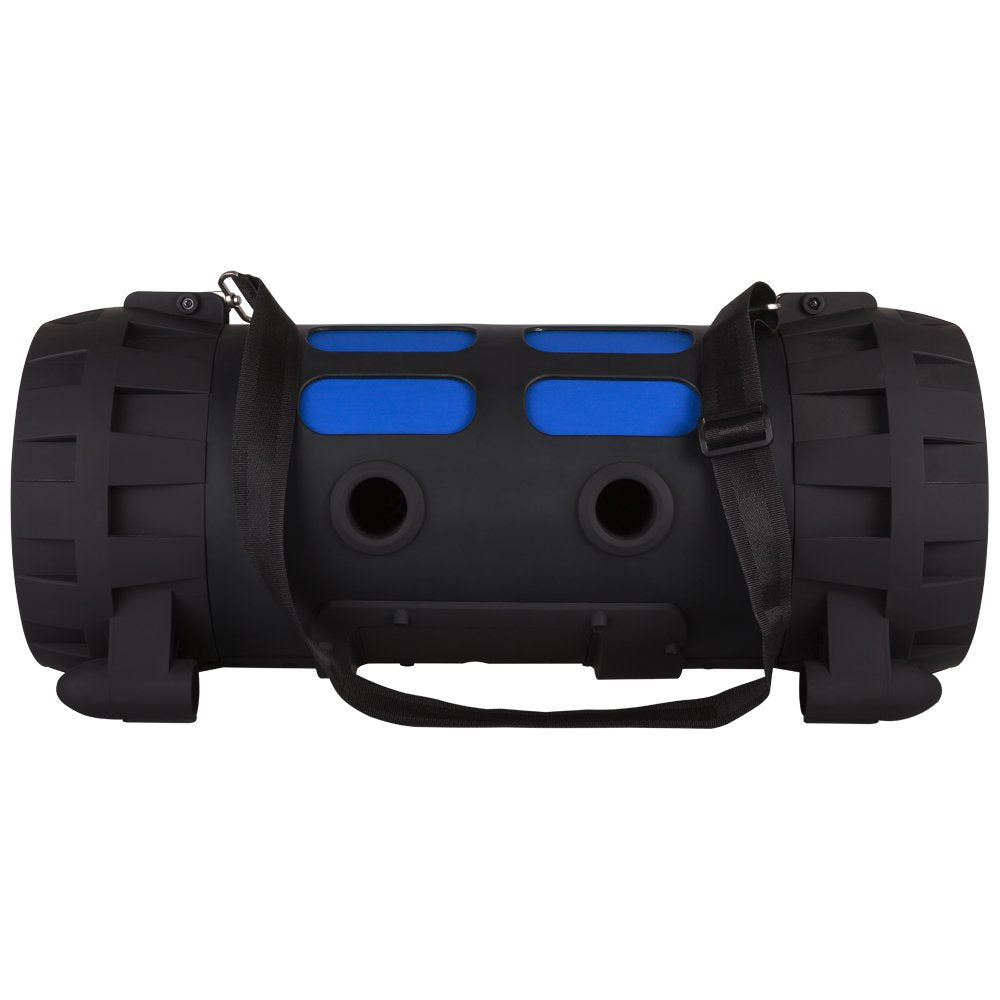 XX. Y P de 137j Altavoz Bluetooth Boom Box (NFC) con Radio FM Integrado, Entrada de batería/Audio para micrófono/Instrumento Musical/Reproductor MP3/Puerto USB Negro