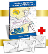 PATRÓN DE YATE (PACK). Incluye El Libro de Patrón de Yate+El Libro de Ejercicios de Carta de Patrón de Yate + tres cartas del Estrecho.