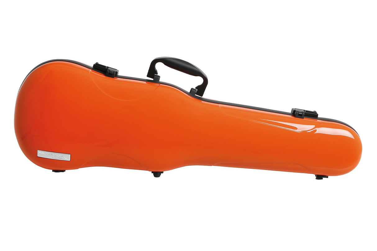GEWA AIR 1.7 Estuche violín con forma naranja brillante, Made in Germany, alta resistencia a la rotura