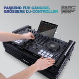 reloop Premium Large Controller Case - Carcasa para Controlador de DJ Hecha a Mano de Madera Robusta y Aluminio