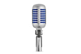 Shure Super 55 Deluxe Vocal Micrófono dinámico supercardioide vintage, icónico, sonido clásico