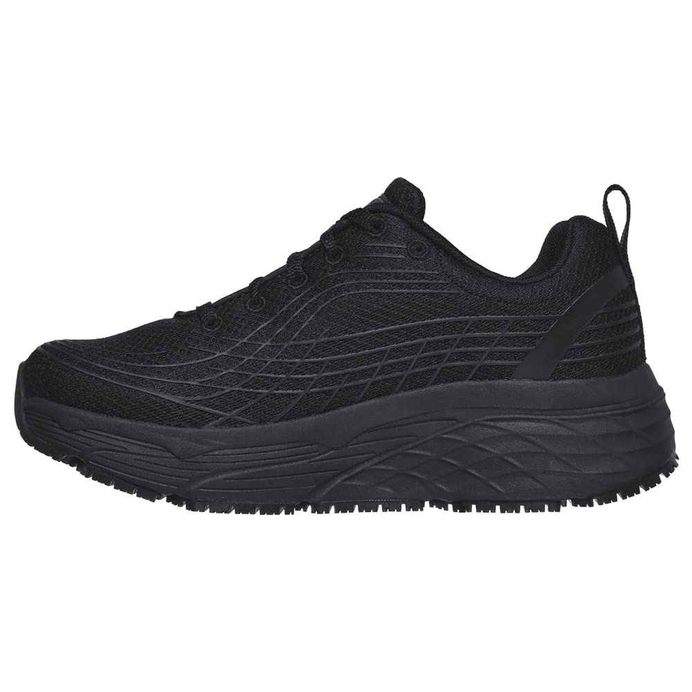 Skechers Elite Sr, Zapatillas Mujer, Black, 38.5 EU
