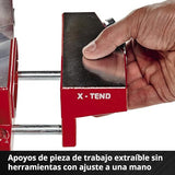 Einhell Ingletadora telescópica TE-SM 36/210 Li-Solo Power X-Change (36 V, iones de litio, Ø210x Ø30 mm hoja, función de tracción de marcha suave, láser de línea de corte, sin batería y cargador)