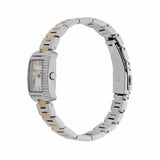 Michael Kors Reloj Emery para Mujer, Movimiento de Cuarzo a Tres Agujas con Correa de Acero Inoxidable, 22 mm, Tono Oro y Plata