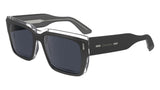 Calvin Klein Men's Sunglasses CK23538S - Black with Solid Grey Lens