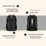 Ogio Lifestyle 2015 Axle Pack Black Mochila Tipo Casual, 30 litros