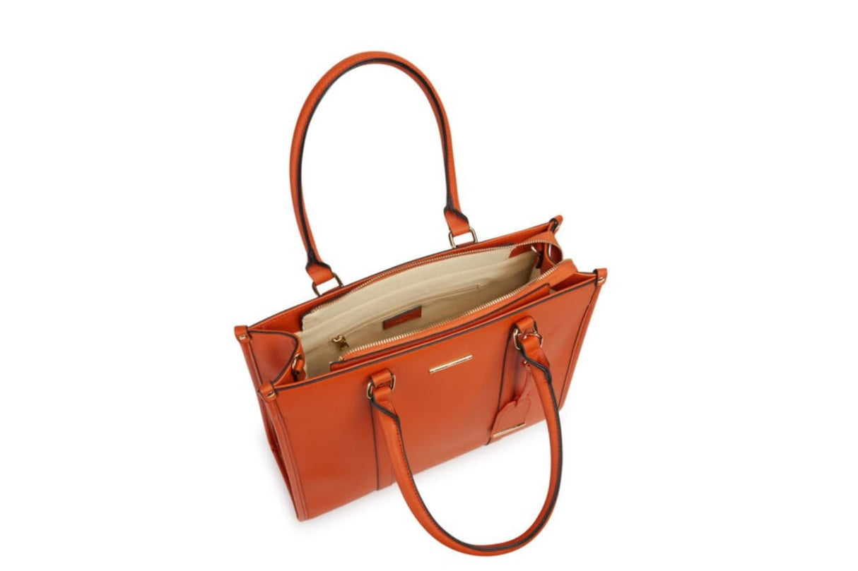 Geox D Clarissy A, Bolsa Mujeres, Naranja