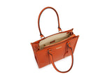 Geox D Clarissy A, Bolsa Mujeres, Naranja