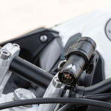 Midland - Bike Guardian PRO, Dashcam y Cámara Acción Moto 2K, Cámara Coche Grabadora y Moto con Sensor Sony, Estabilización Avanzada, Impermeable IP65, Streaming en Vivo, 2H Autonomía, Accesorios Moto
